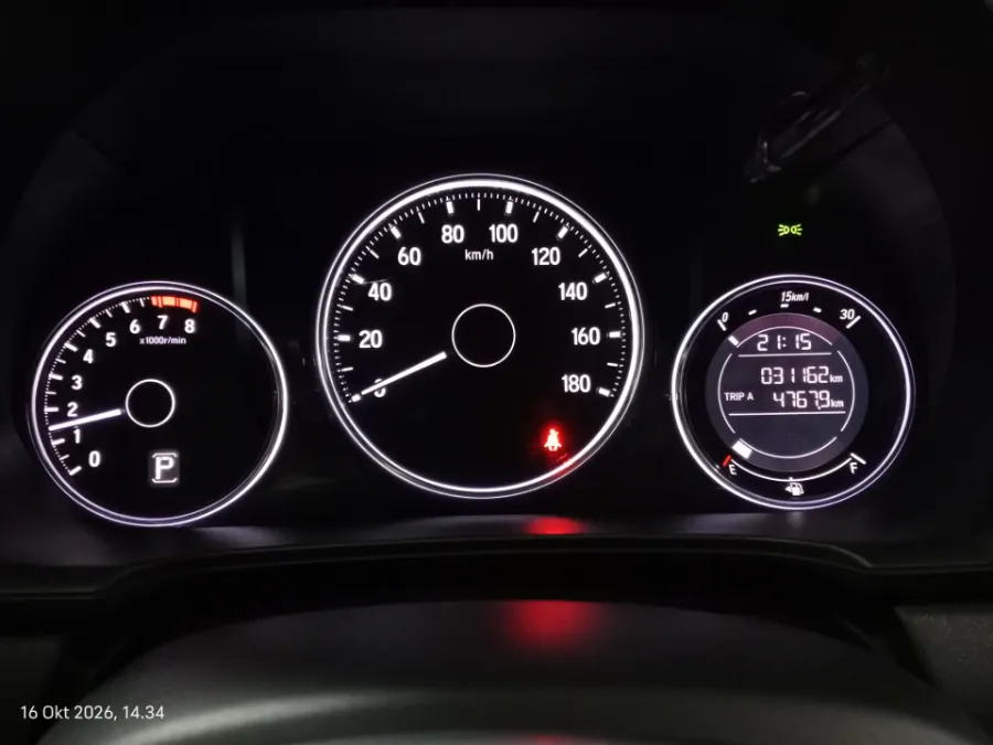Foto Mobil Bekas Odometer Honda BR-V 1.5 E Prestige tahun 2019