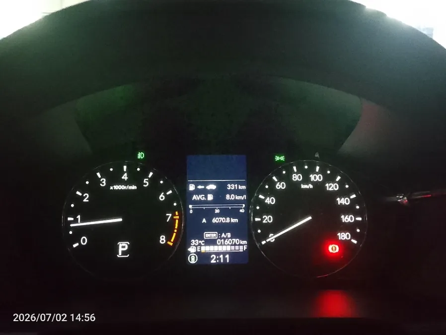 Foto Mobil Bekas Odometer Honda BR-V 1.5 PRE-HS tahun 2022