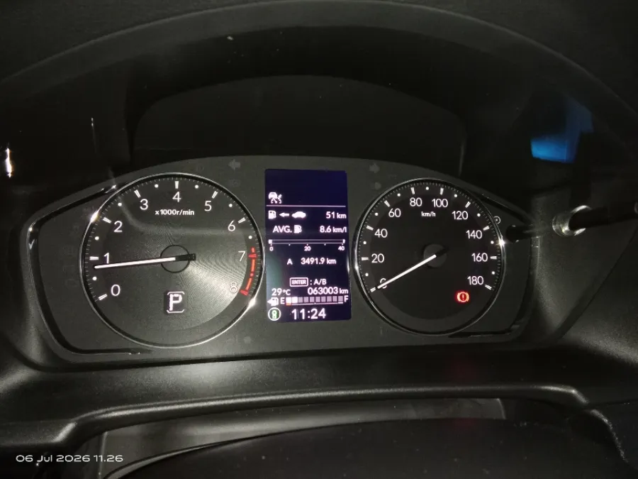 Foto Mobil Bekas Odometer Honda BR-V 1.5 PRE-HS tahun 2022