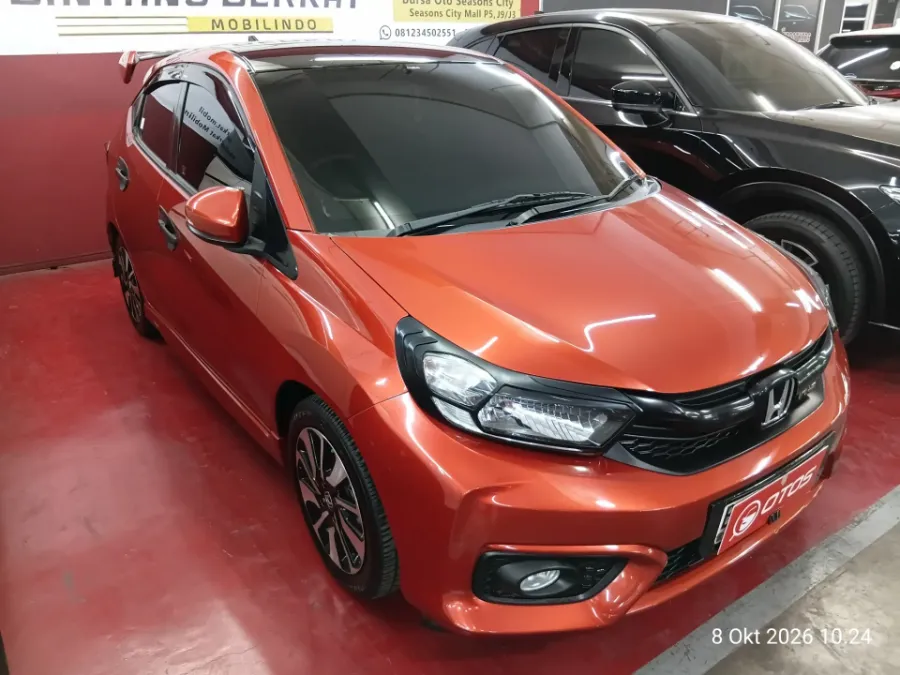 Foto Mobil Bekas Kanan Depan Honda Brio 1.2 RS tahun 2019
