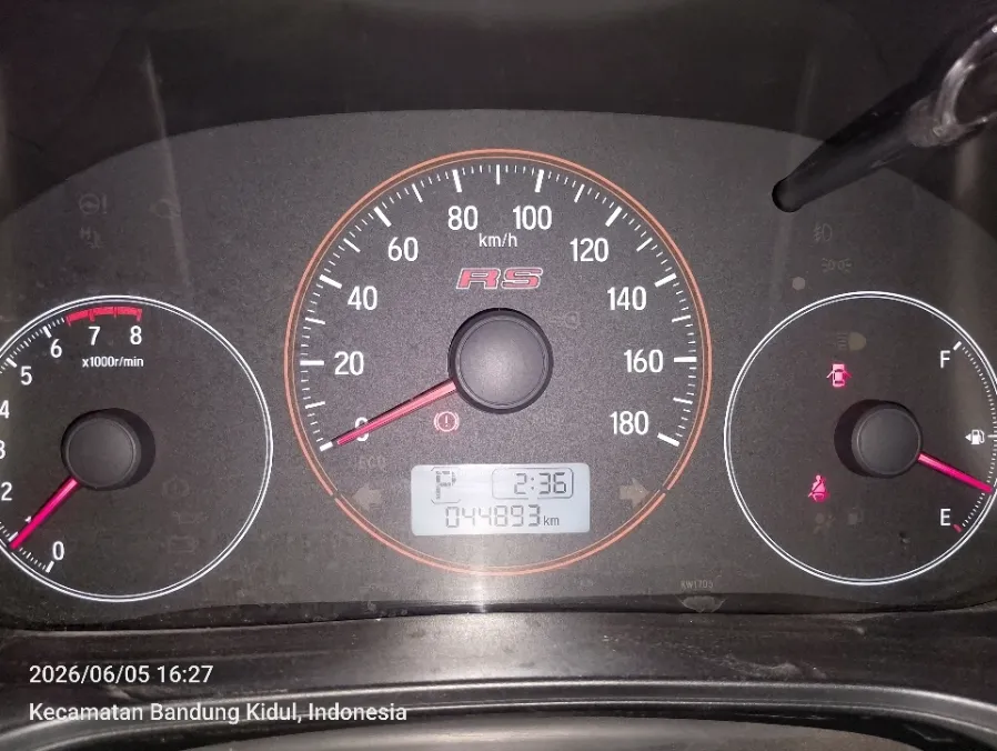 Foto Mobil Bekas Odometer Honda Brio 1.2 RS tahun 2019