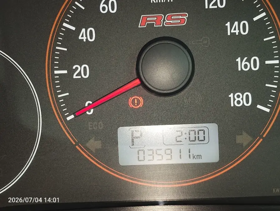 Foto Mobil Bekas Odometer Honda Brio 1.2 RS tahun 2021