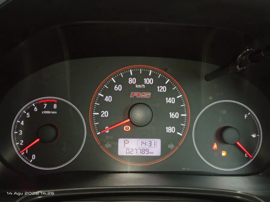 Foto Mobil Bekas Odometer Honda Brio 1.2 RS tahun 2021