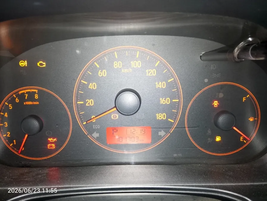Foto Mobil Bekas Odometer Honda Brio 1.2 Satya E tahun 2017