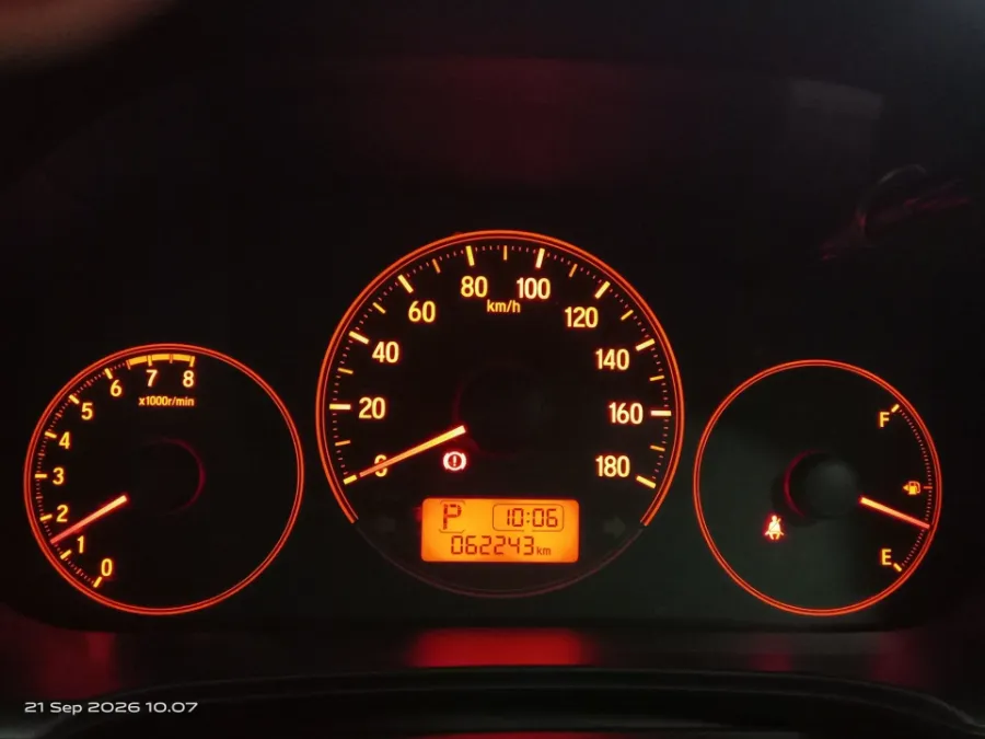 Foto Mobil Bekas Odometer Honda Brio 1.2 Satya E tahun 2017