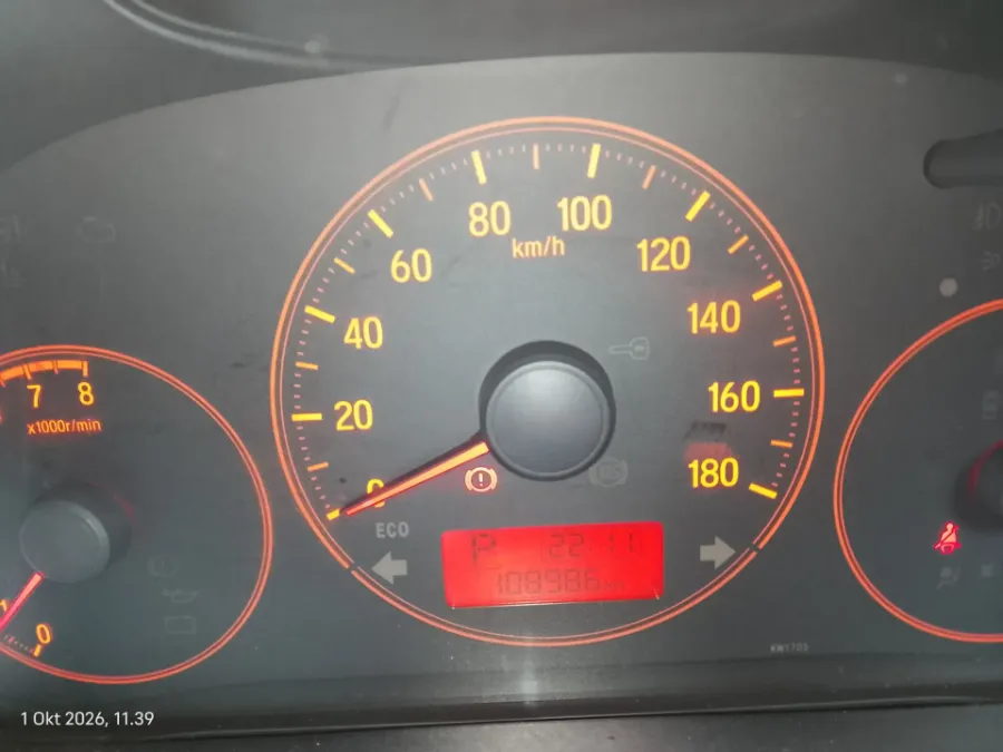 Foto Mobil Bekas Odometer Honda Brio 1.2 Satya E tahun 2017