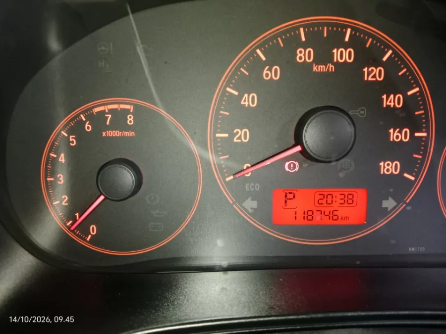 Foto Mobil Bekas Odometer Honda Brio 1.2 Satya E tahun 2018