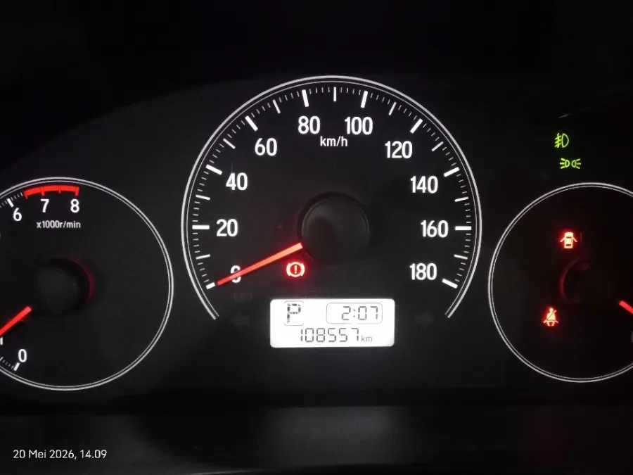 Foto Mobil Bekas Odometer Honda Brio 1.2 Satya E tahun 2019