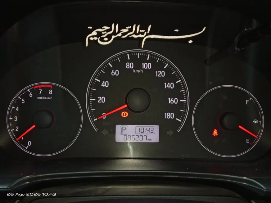 Foto Mobil Bekas Odometer Honda Brio 1.2 Satya E tahun 2020