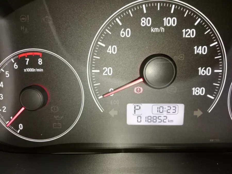 Foto Mobil Bekas Odometer Honda Brio 1.2 Satya E tahun 2024
