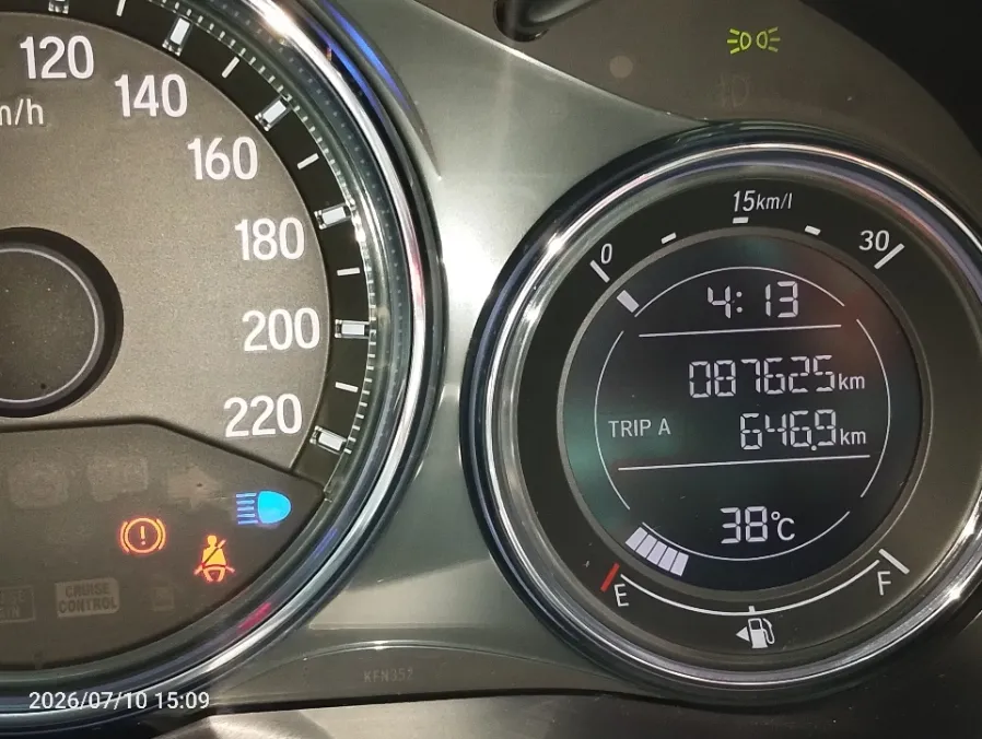Foto Mobil Bekas Odometer Honda City 1.5 E tahun 2017