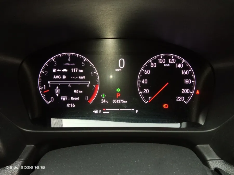 Foto Mobil Bekas Odometer Honda City 1.5 RS tahun 2022