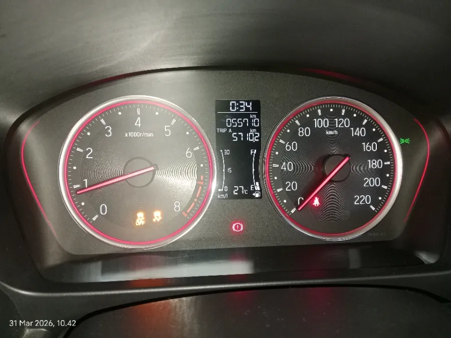 Foto Mobil Bekas Odometer Honda City 1.5 RS Hatchback tahun 2021