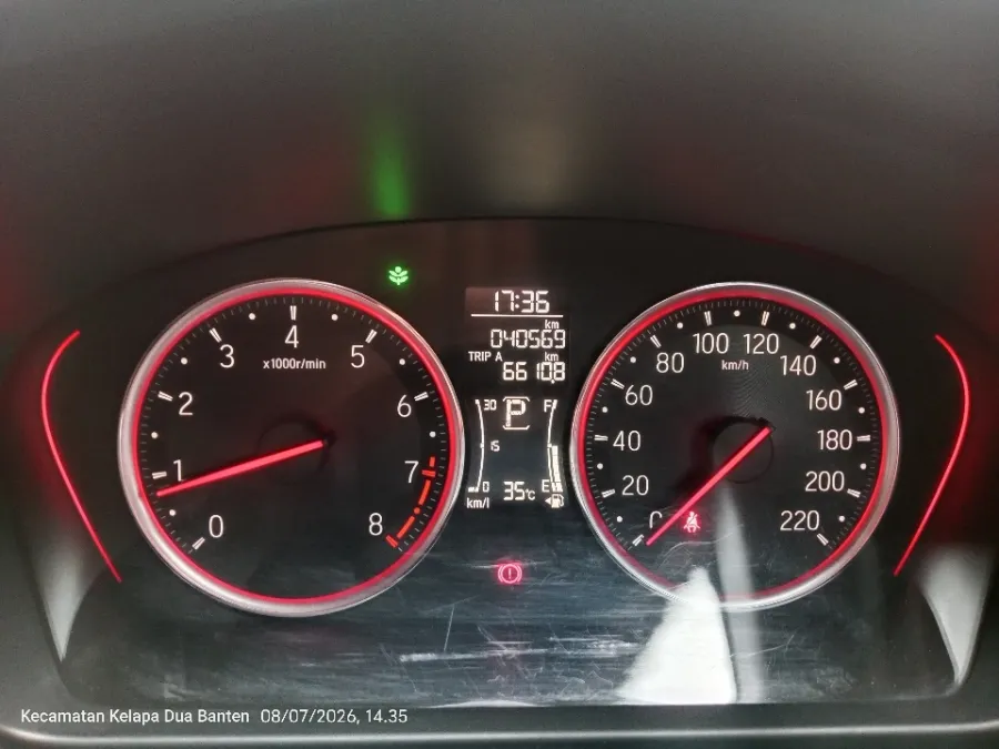 Foto Mobil Bekas Odometer Honda City 1.5 RS Hatchback tahun 2022