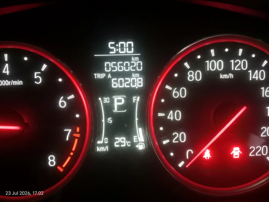 Foto Mobil Bekas Odometer Honda City 1.5 RS Hatchback tahun 2022