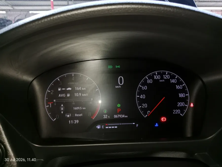 Foto Mobil Bekas Odometer Honda City 1.5 RS Hatchback tahun 2022