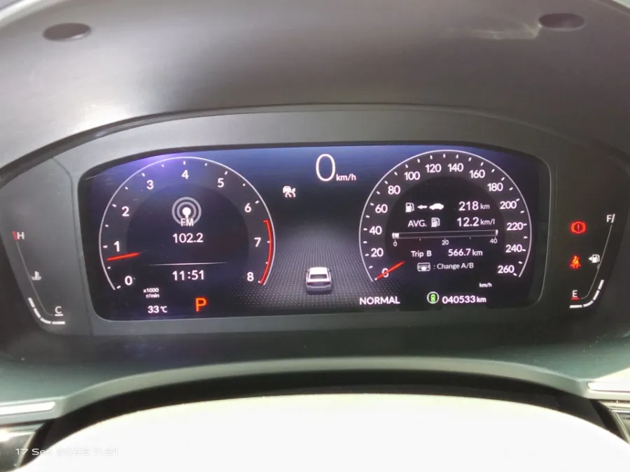 Foto Mobil Bekas Odometer Honda Civic 1.5 RS tahun 2022