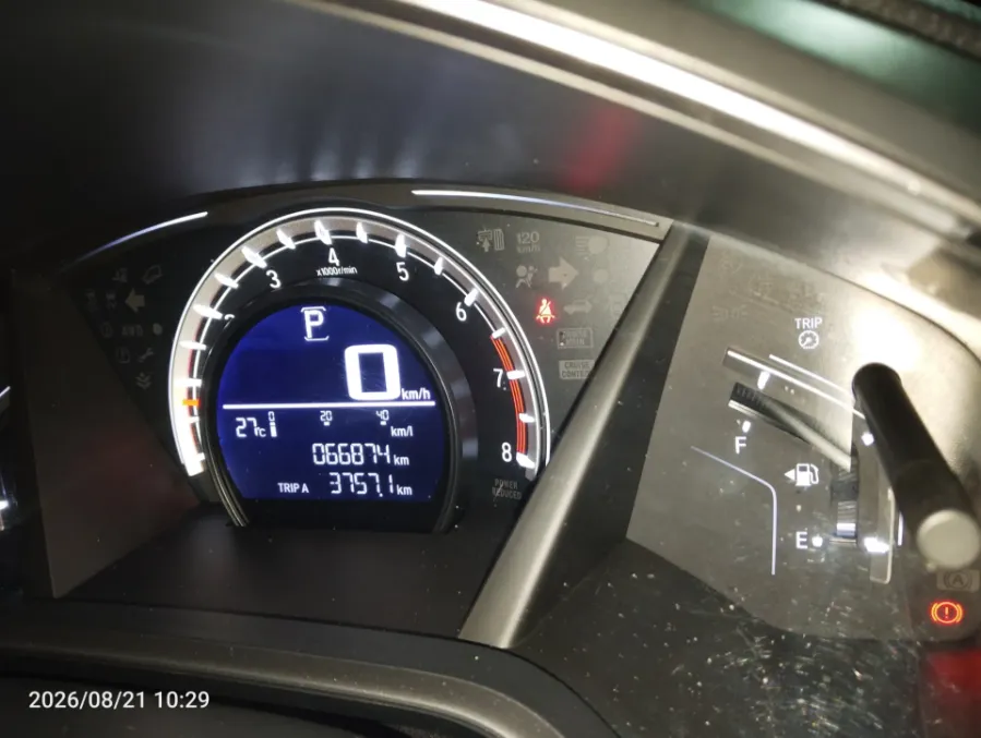 Foto Mobil Bekas Odometer Honda CR-V 1.5 Prestige tahun 2018
