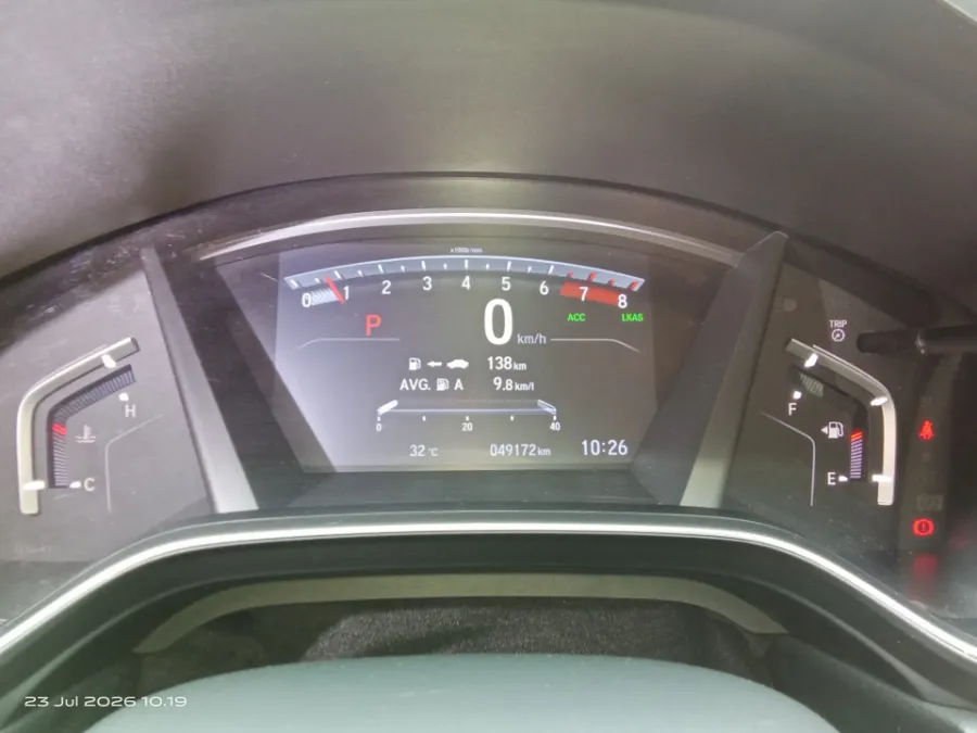 Foto Mobil Bekas Odometer Honda CR-V 1.5 Prestige tahun 2022