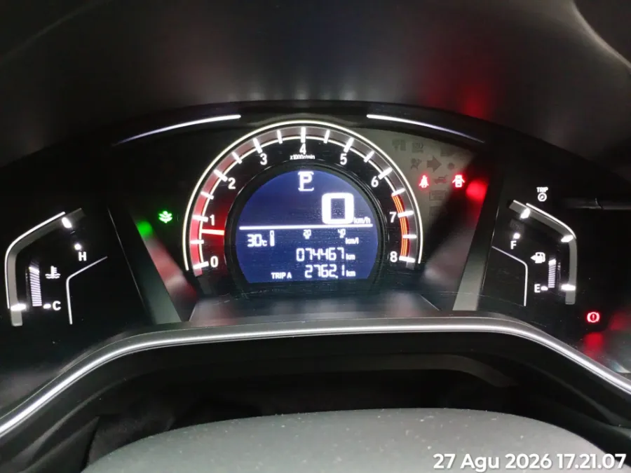 Foto Mobil Bekas Odometer Honda CR-V 1.5 Turbo tahun 2019