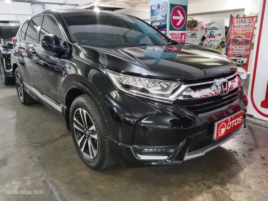 Foto Mobil Bekas Kanan Depan Honda CR-V 1.5 Turbo Prestige tahun 2017