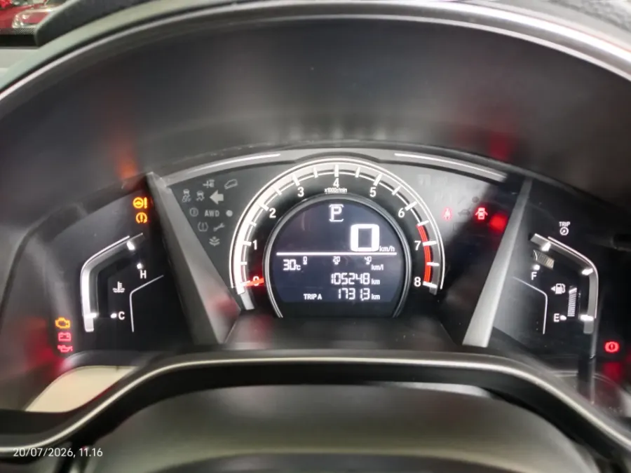 Foto Mobil Bekas Odometer Honda CR-V 1.5 Turbo Prestige tahun 2017