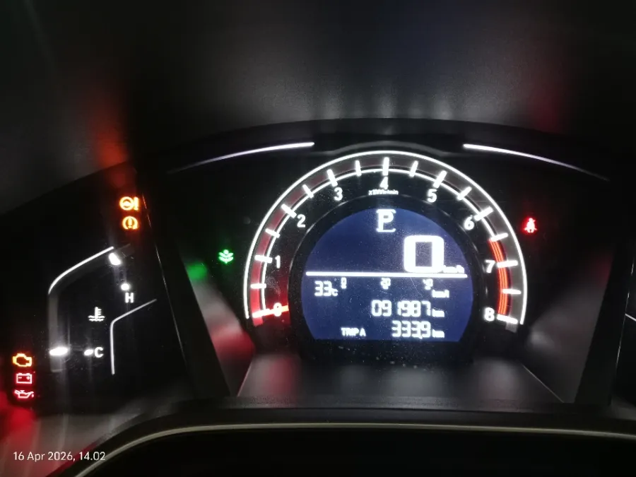 Foto Mobil Bekas Odometer Honda CR-V 1.5 Turbo Prestige tahun 2017