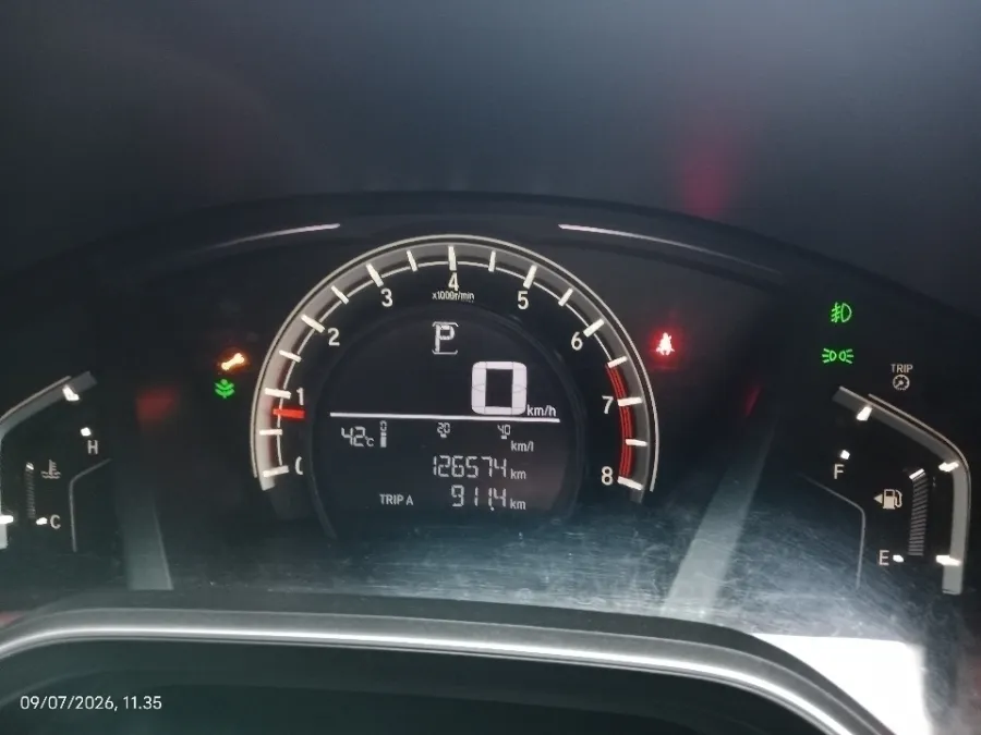 Foto Mobil Bekas Odometer Honda CR-V 1.5 Turbo Prestige tahun 2017