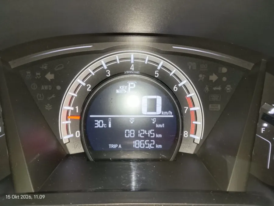 Foto Mobil Bekas Odometer Honda CR-V 1.5 Turbo Prestige tahun 2017