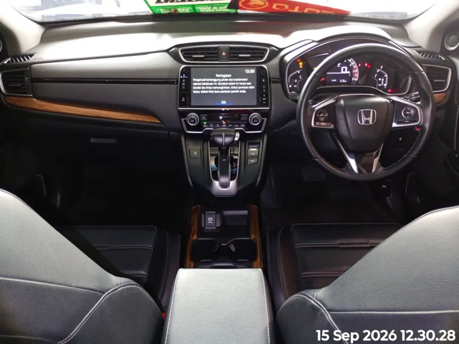 Foto Mobil Bekas Dashboard Honda CR-V 1.5 Turbo Prestige tahun 2018