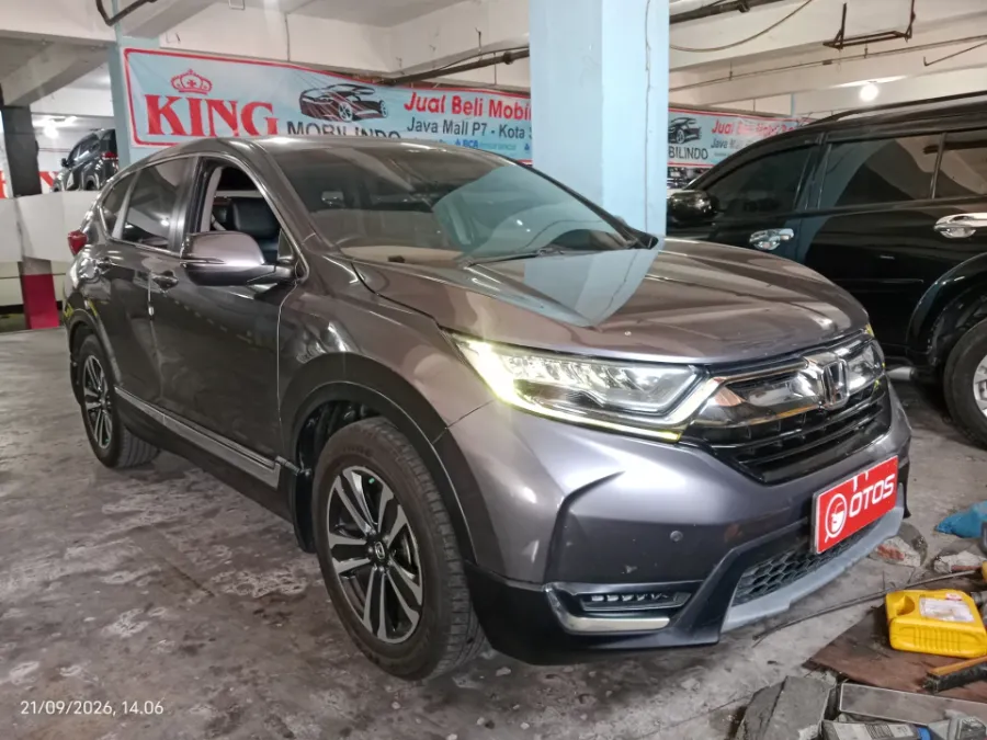 Foto Mobil Bekas Kanan Depan Honda CR-V 1.5 Turbo Prestige tahun 2018