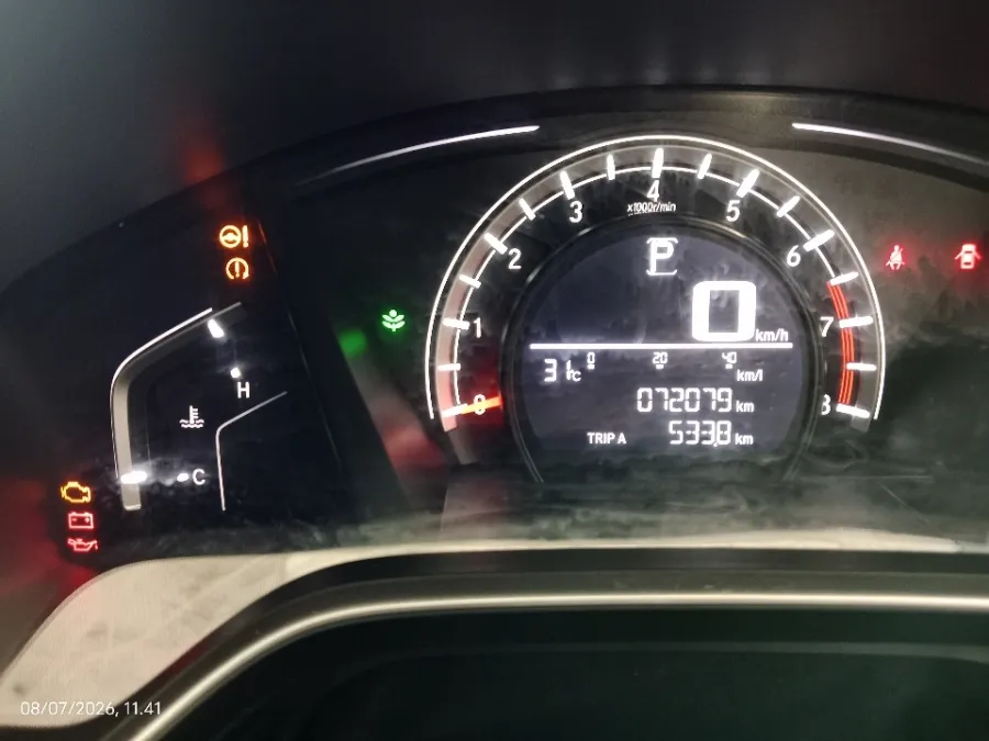 Foto Mobil Bekas Odometer Honda CR-V 1.5 Turbo Prestige tahun 2018