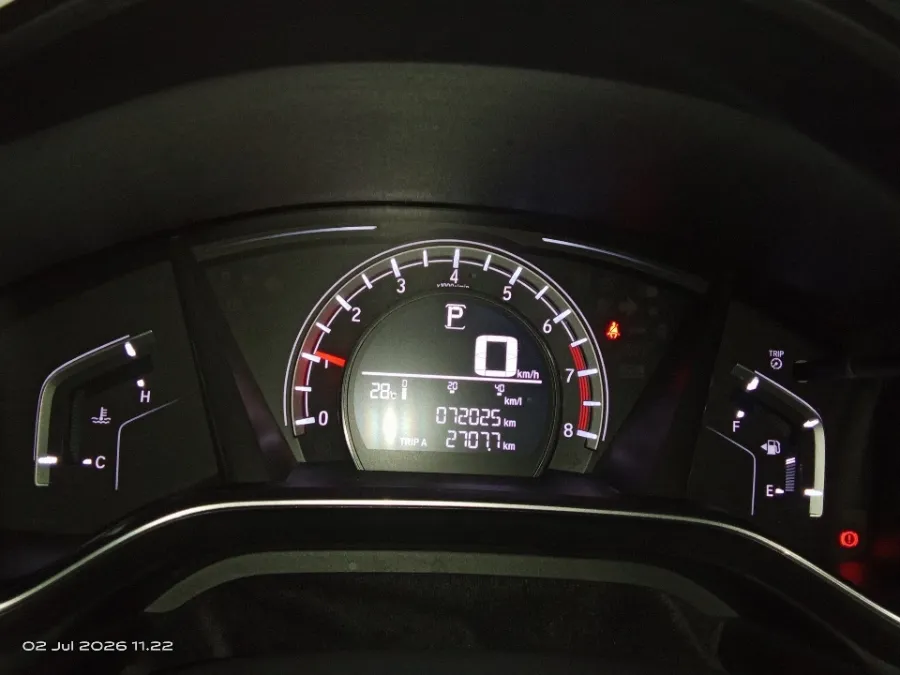 Foto Mobil Bekas Odometer Honda CR-V 1.5 Turbo Prestige tahun 2018
