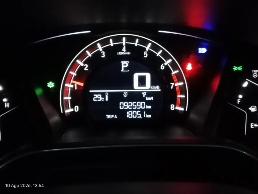 Foto Mobil Bekas Odometer Honda CR-V 1.5 Turbo Prestige tahun 2018