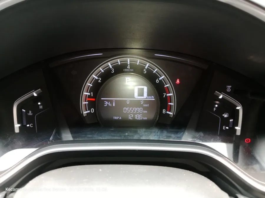 Foto Mobil Bekas Odometer Honda CR-V 1.5 Turbo Prestige tahun 2018