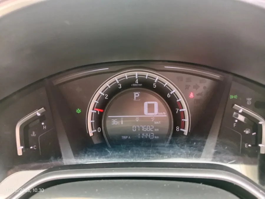 Foto Mobil Bekas Odometer Honda CR-V 1.5 Turbo Prestige tahun 2018