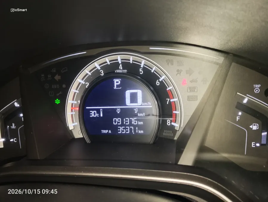 Foto Mobil Bekas Odometer Honda CR-V 1.5 Turbo Prestige tahun 2018