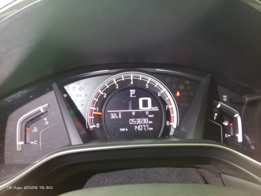 Foto Mobil Bekas Odometer Honda CR-V 1.5 Turbo Prestige tahun 2019