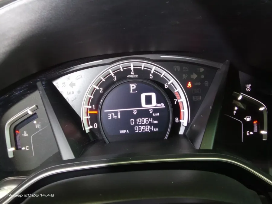 Foto Mobil Bekas Odometer Honda CR-V 1.5 Turbo Prestige tahun 2019