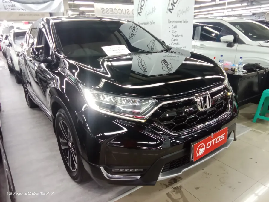 Foto Mobil Bekas Kanan Depan Honda CR-V 1.5 Turbo Prestige tahun 2020