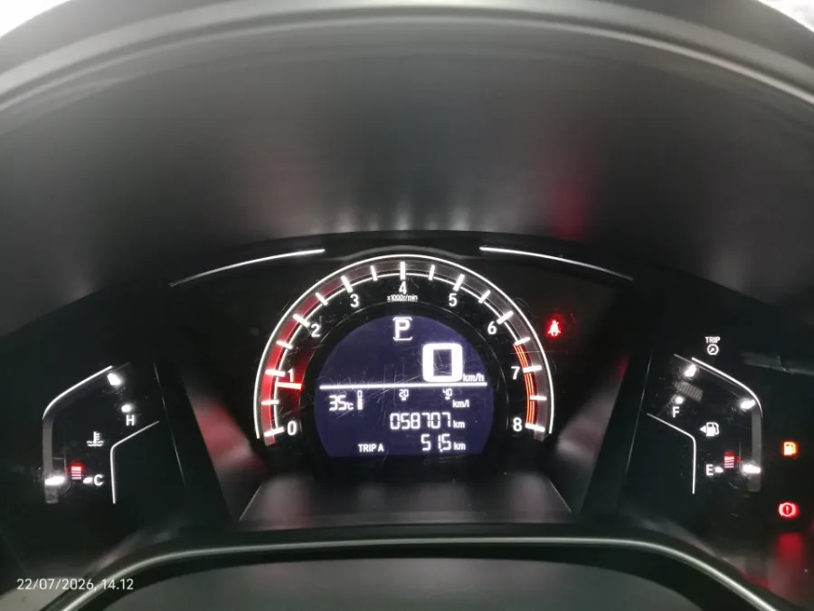 Foto Mobil Bekas Odometer Honda CR-V 1.5 Turbo Prestige tahun 2020