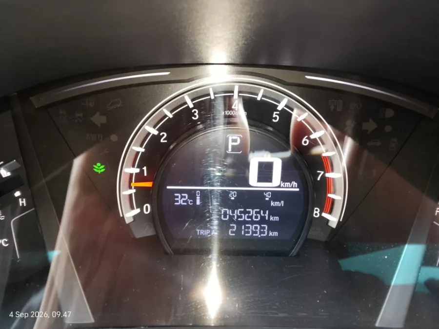 Foto Mobil Bekas Odometer Honda CR-V 1.5 Turbo Prestige tahun 2020