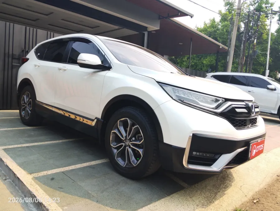 Foto Mobil Bekas Kanan Depan Honda CR-V 1.5 Turbo Prestige tahun 2021