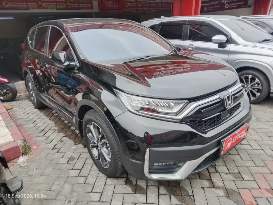 Foto Mobil Bekas Kanan Depan Honda CR-V 1.5 Turbo Prestige tahun 2021