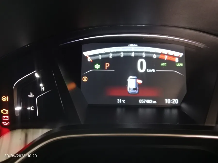 Foto Mobil Bekas Odometer Honda CR-V 1.5 Turbo Prestige tahun 2021