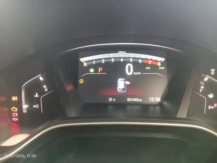 Foto Mobil Bekas Odometer Honda CR-V 1.5 Turbo Prestige tahun 2021