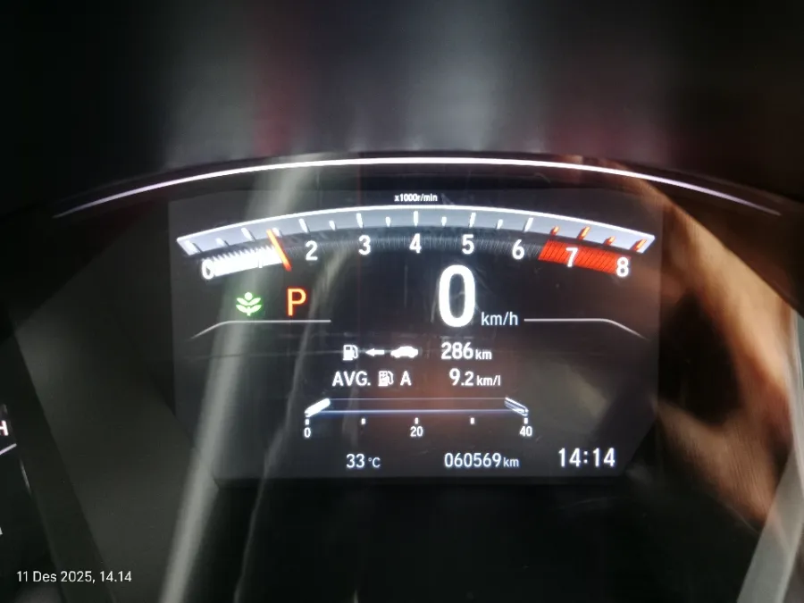 Foto Mobil Bekas Odometer Honda CR-V 1.5 Turbo Prestige tahun 2021