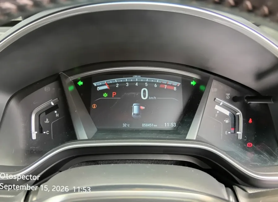Foto Mobil Bekas Odometer Honda CR-V 1.5 Turbo Prestige tahun 2021