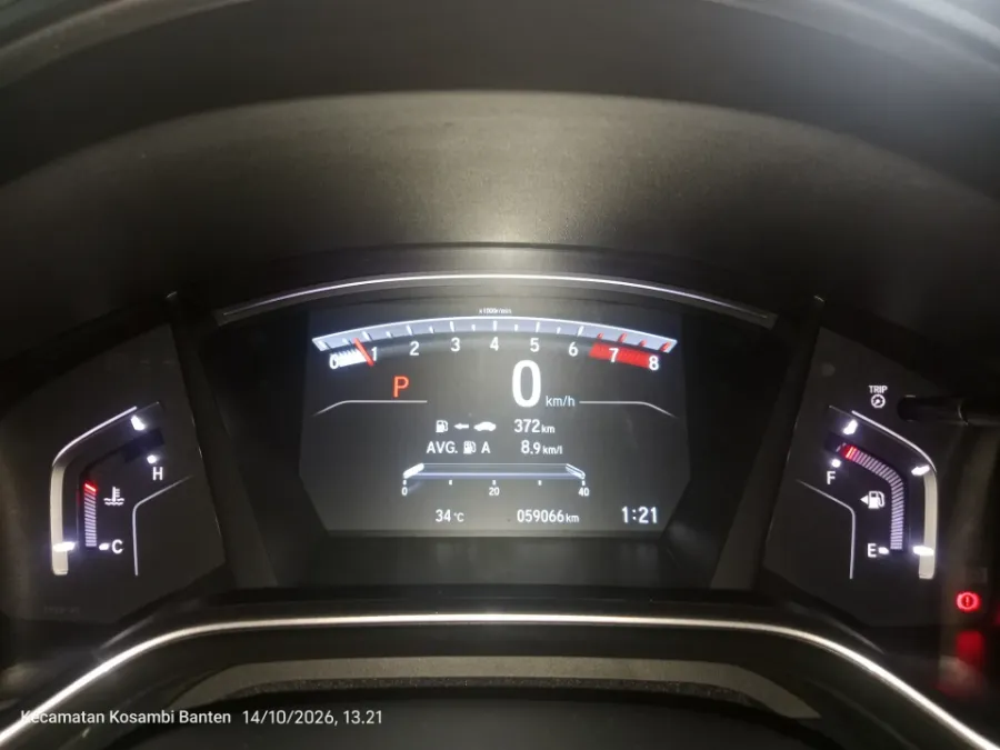 Foto Mobil Bekas Odometer Honda CR-V 1.5 Turbo Prestige tahun 2021