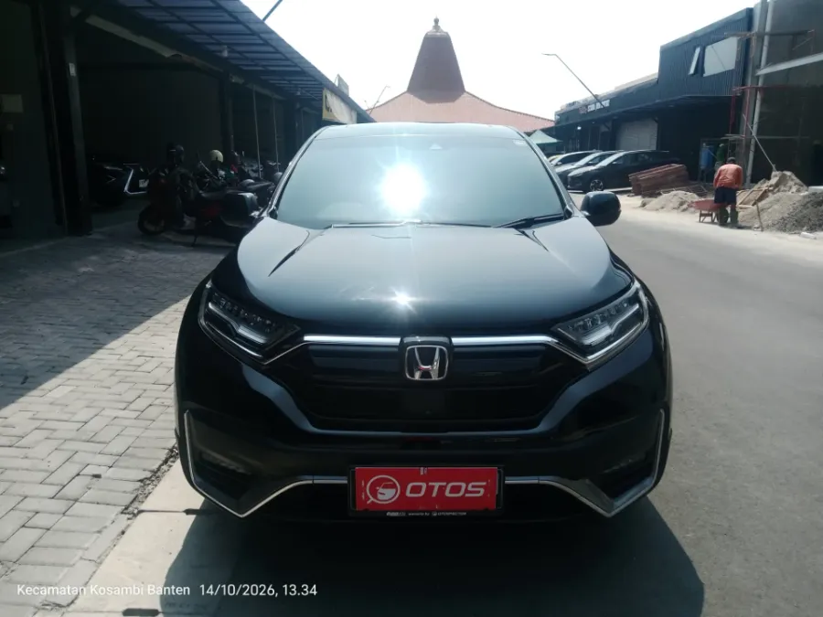 Foto Mobil Bekas Tampak Depan Honda CR-V 1.5 Turbo Prestige tahun 2021